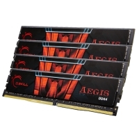DDR4 64GB PC 2400 CL15 G.Skill KIT(4x16GB) 64GIS Aegis 4 F4-2400C15Q-64GIS