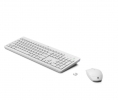 Tipkovnica z miško HP 230 brezžična bela (3L1F0AA#BED)
