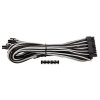 Corsair Premium Sleeved 24-Pin ATX Kabel (Gen 4) črno-bel (CP-8920234)