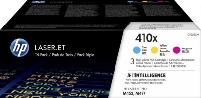 HP Toner 410X CF252XM Multipack (Cyan/Magenta/Yellow) (CF252XM)