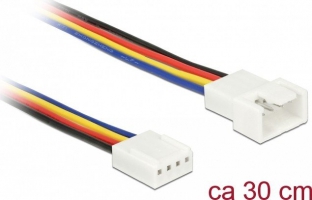 DeLOCK 4-pinski PWM podaljšek 30 cm (85361)