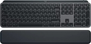 LOGITECH MX Keys S Plus + naslon za roke grafit - US INT postavitev (920-011589)