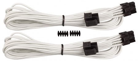 Corsair Premium Sleeved EPS12V ATX12V Dvojni Kabel bel (Gen 4) (CP-8920238)