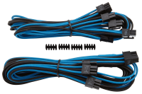 Corsair Premium Sleeved PCIe Single-kabel (Gen 4) moder/črn (CP-8920242)