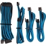 Corsair Premium Sleeved Kabel-Set (Gen 4) črno-modra (CP-8920221)