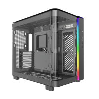 Montech KING 95 Midi-Tower, Tempered Glass, ARGB - black (KING95B)
