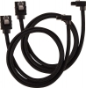 Corsair Premium Sleeved SATA Kabel kotni črn 60cm 2Pack (CC-8900282)