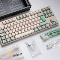 Ducky One 3 Matcha TKL Gaming Keyboard DE lay - MX-Silent-Red (DKON2187-SDEPDMAEGGC1)