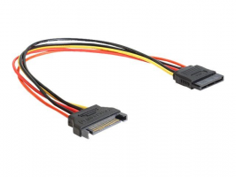 Podaljšek DELOCK SATA 15Pin 0.30m (60131)