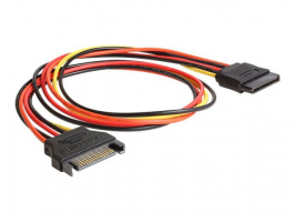 Podaljšek DELOCK SATA 15Pin 0.50m (60132)