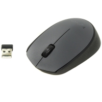 LOGITECH M170 brezžična optična miška siva 910-004642