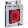 INTER-TECH Argus L-12025 RD rdeč LED 120mm ventilator 88885413