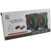 LC-POWER 120mm RGB LED 2x ventilator + LED trak LC-CF-RGB-COMBO