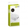 GOOBAY Dual USB 4.1A bel polnilec 67930