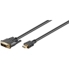 GOOBAY DVI-D (18+1) na HDMI (type A) 1,5m pozlačen kabel (51881)