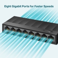 TP-LINK LS1008G 8-port gigabit mrežno stikalo-switch LS1008G 