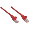 INTELLINET CAT5e UTP 0,5m rdeč mrežni priključni patch kabel 318198