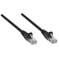 INTELLINET CAT5e UTP 10m črn mrežni priključni patch kabel 345378