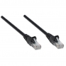 INTELLINET CAT5e UTP 10m črn mrežni priključni patch kabel 345378