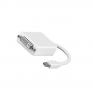 GOOBAY mini DisplayPort  / DVI-D 0,1m bel adapter (51728)