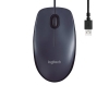 LOGITECH M100 žična optična črna (910-006652)