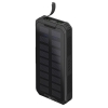 GOOBAY PowerBank 20.000 mAh USB-C 3.0 Quick-Charge sončne celice črn (53934)