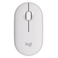 LOGITECH Pebble 2 M350S brezžična bela miška (910-007013)