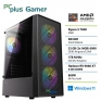 PCPLUS Gamer Ryzen 5 7600/32GB/1TB SSD/RX9060XT 8GB/W11H (148674)