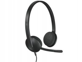 Slušalke Logitech USB H340 z mikrofonom