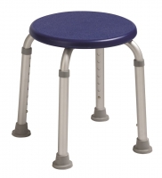 Sedež za tuš okrogel ANTAR Navy blue PLS005G