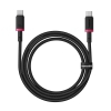 Baseus Dura Type C to Type C 100 W1 m Black/Red (P10377803U01-01)