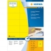 HERMA nalepke A4 rumene 70x37 mm Papir mat 2400 kosov 4406