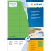 HERMA nalepke A4 zelena 70x37 mm Papir mat 2400 kosov 4409
