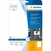 HERMA A4 etikete zunanje lepilni film bela 210x297 mm 10 kosov 9500