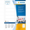 HERMA nalepke A4 bela 88,9x33,8 mm odstranljiva. papir 1600 kosov 10303