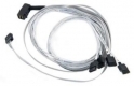 Adaptec Cable I-rA-HDmSAS-4SATA-SB-.8M 2280000-R