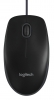 Miška Logitech B100 Optical USB črna 910-003357