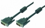 DVI-Kabel LogiLink DVI(24+1) -> DVI(24+1) St/St 2.00m CD0001