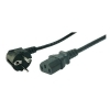 LogiLink napajalni kabel 220V EURO 3.00m kotni (CP095)