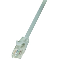 Patchkabel LogiLink RJ45 U/UTP Cat5e 30.00m gray CP1122U