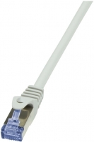 LogiLink CAT6A S/FTP Patchkabel AWG26 PIMF gray 1,00m CQ3032S