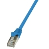 LogiLink CAT5e F/UTP Patchkabel AWG26 blue 1,00m CP1036S