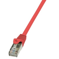 LogiLink CAT5e F/UTP Patchkabel AWG26 red 1,00m CP1034S