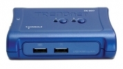 TrendNet KVM 2-Port USB Switch Kit TK-207K