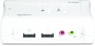 TrendNet KVM 2-Port USB Switch Kit Audio TK-209K