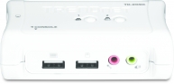 TrendNet KVM 2-Port USB Switch Kit Audio TK-209K