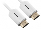 Kabel Sharkoon HDMI -> HDMI 4K 1m white 4044951018109