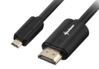 Kabel Sharkoon HDMI -> micro HDMI 4K 1,5m black 4044951017973