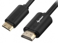 Kabel Sharkoon HDMI -> mini HDMI 4K 3m black 4044951018017