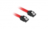 Kabel Sharkoon SATA III sleeve 0,30m red 4044951016600